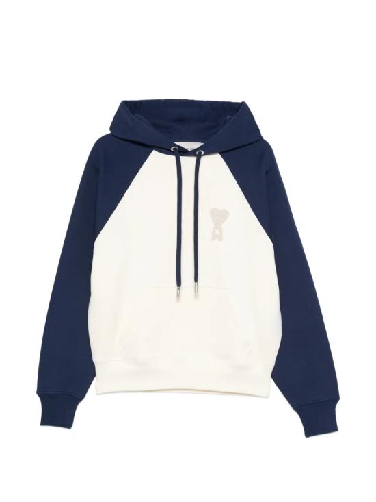 26SS 아미 파리스 아미 드 쾨흐 후드티 USW782 747A027 White