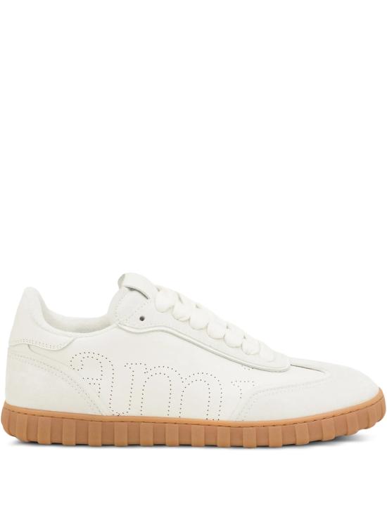 26SS 아미 카우하이드 레더 스텝 스니커즈 USN508 AL0126100 White