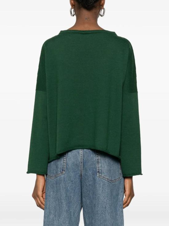 26SS 비유 긴팔 티셔츠 MVD26B6A26 Green - BE YOU