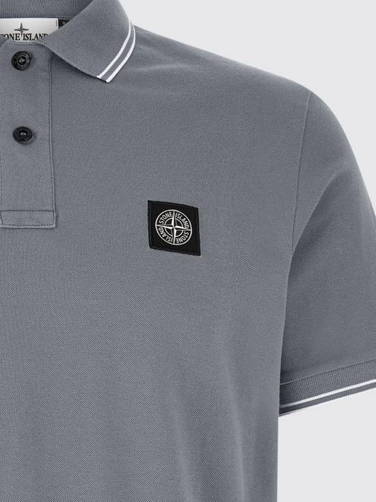 26SS 스톤 아일랜드 폴로 티셔츠 2200010S0018 V0024 Avion - STONE ISLAND