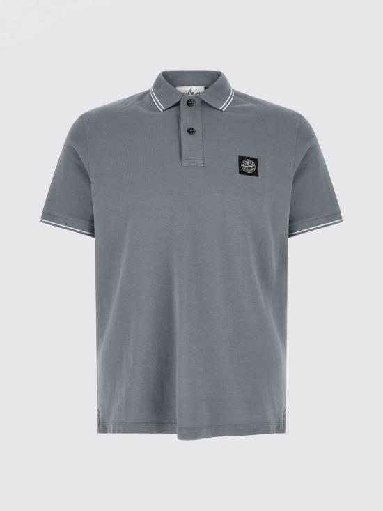 26SS 스톤 아일랜드 폴로 티셔츠 2200010S0018 V0024 Avion - STONE ISLAND