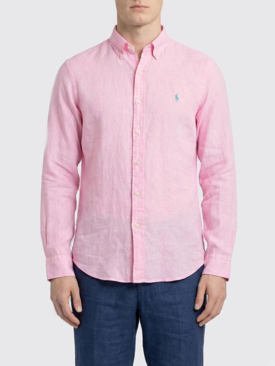 26SS 폴로 랄프로렌 긴팔 셔츠 710968915 002 Pink