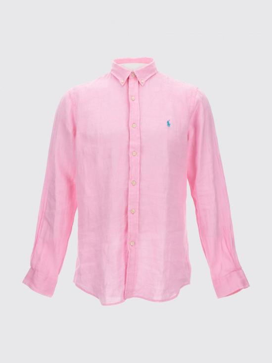 26SS 폴로 랄프로렌 긴팔 셔츠 710968915 002 Pink - POLO RALPH LAUREN
