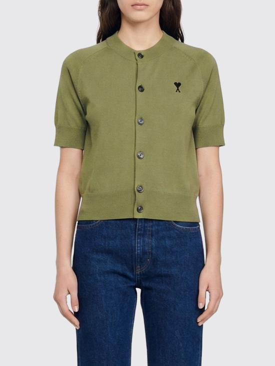 26SS 아미 스웨터 FKC387KN0039 A091 Green