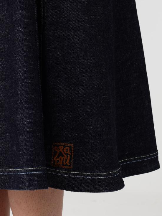 26SS 마르니 롱 원피스 ABJD1521S2USCY65 WSB99 Denim - MARNI