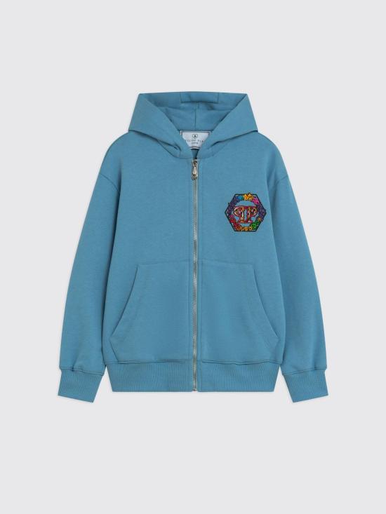 26SS [키즈] 필립 플레인 풀오버 S6PHJBZH038 958 Blue