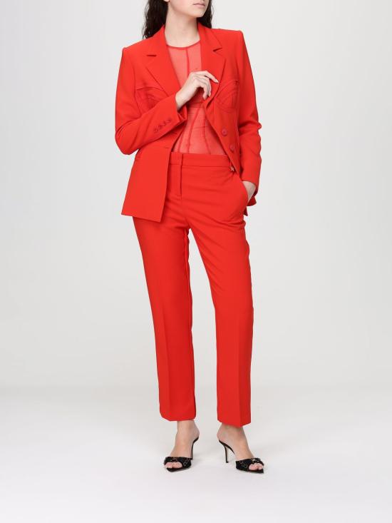 26SS 엘리자베타프랜치 스트레이트 팬츠 PA16661E2 H85 Red - ELISABETTA FRANCHI