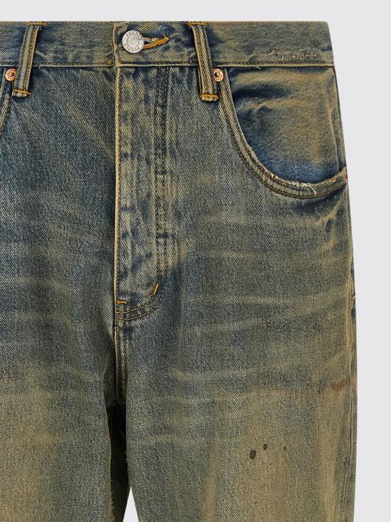 26SS 퍼플 브랜드 데님 팬츠 P011IORC526 LTINDIGO Yellow - PURPLE BRAND