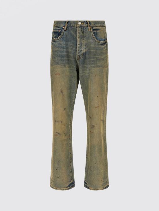 26SS 퍼플 브랜드 데님 팬츠 P011IORC526 LTINDIGO Yellow