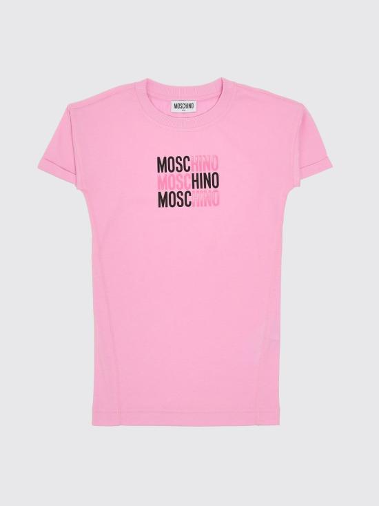 26SS [키즈] 모스키노 원피스 HDV0HTLAA23 51473 Pink