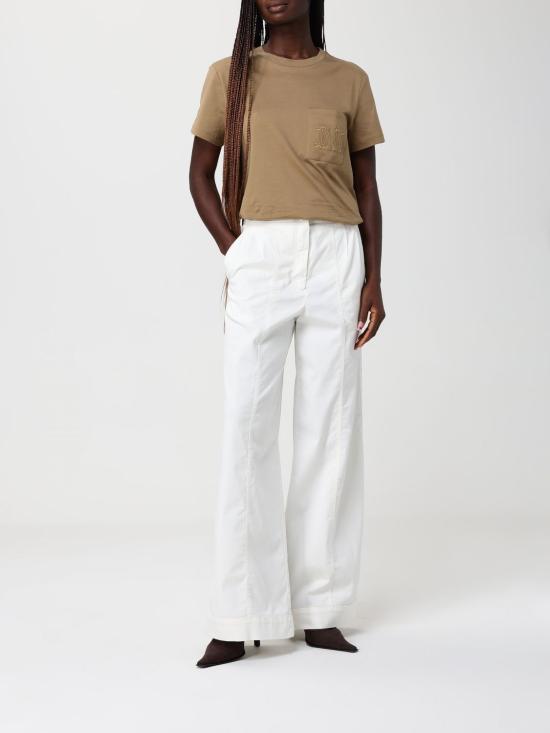 26SS 막스마라 반팔 티셔츠 2611941022600 007 Beige - MAX MARA