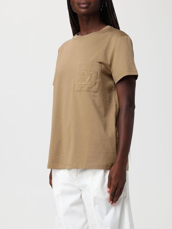 26SS 막스마라 반팔 티셔츠 2611941022600 007 Beige - MAX MARA