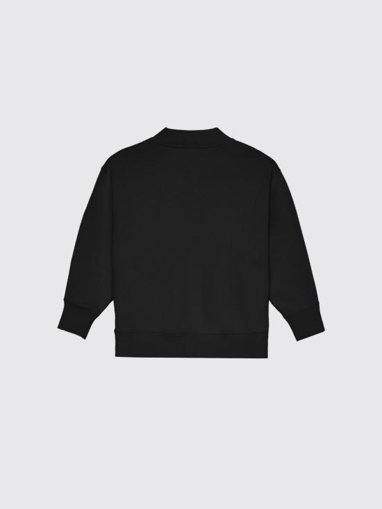 26SS [키즈] 팜앤젤스 풀오버 PBBA012S26FLE004 110 Black - PALM ANGELS