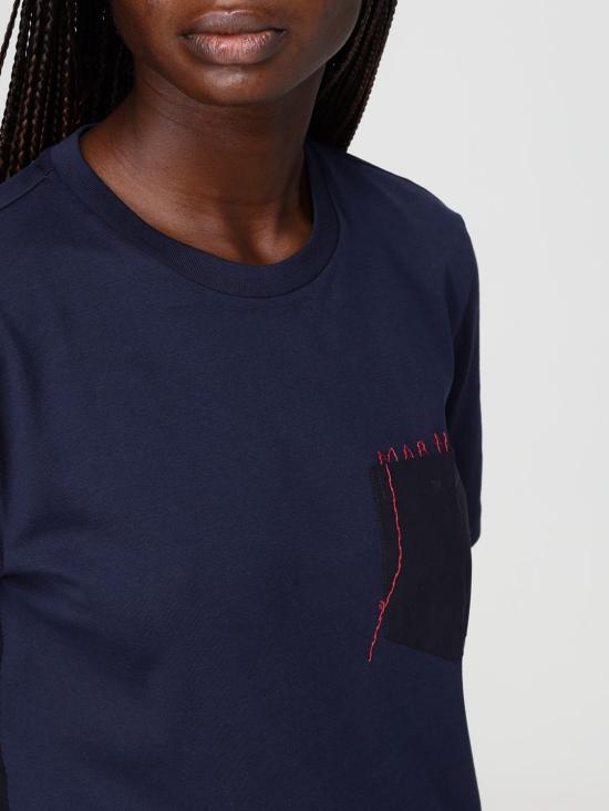 26SS 마르니 반팔 티셔츠 THJE0378QSUTC446 00B99 Blue - MARNI