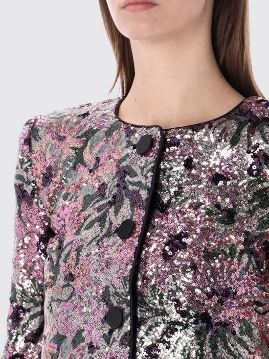 26SS 셀프 포트레이트 자켓 RS26075JAMU MULTI Red - SELF PORTRAIT