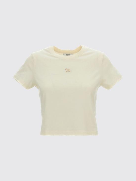 26SS 메종키츠네 베이비 폭스 베이비 티셔츠 MW00105KJ7026 0063 Beige - MAISON KITSUNE