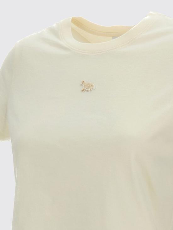 26SS 메종키츠네 베이비 폭스 베이비 티셔츠 MW00105KJ7026 0063 Beige - MAISON KITSUNE