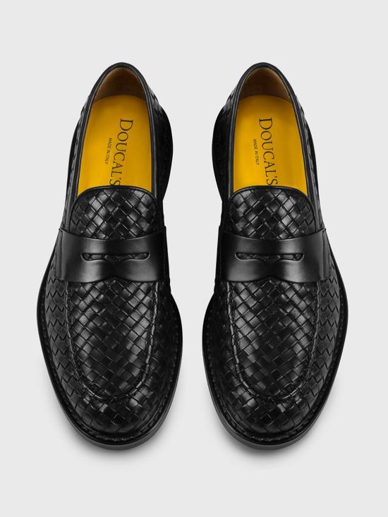 26SS 듀칼 로퍼 DU3266PHOEUY195 NN00 Black - DOUCAL’S