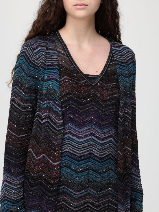 26SS 미소니 스웨터 DS26SM0HBK01H9 SM9ZT Blue - MISSONI