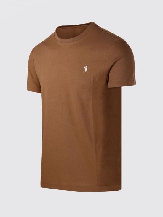 26SS 폴로 랄프로렌 포니로고 자수 반팔 티셔츠 710671438 536 Biscuit - POLO RALPH LAUREN