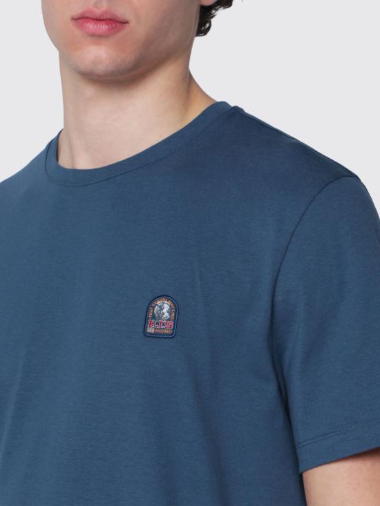 26SS 파라점퍼스 반팔 티셔츠 26SMPMTSER01CO 0276 Blue - PARAJUMPERS