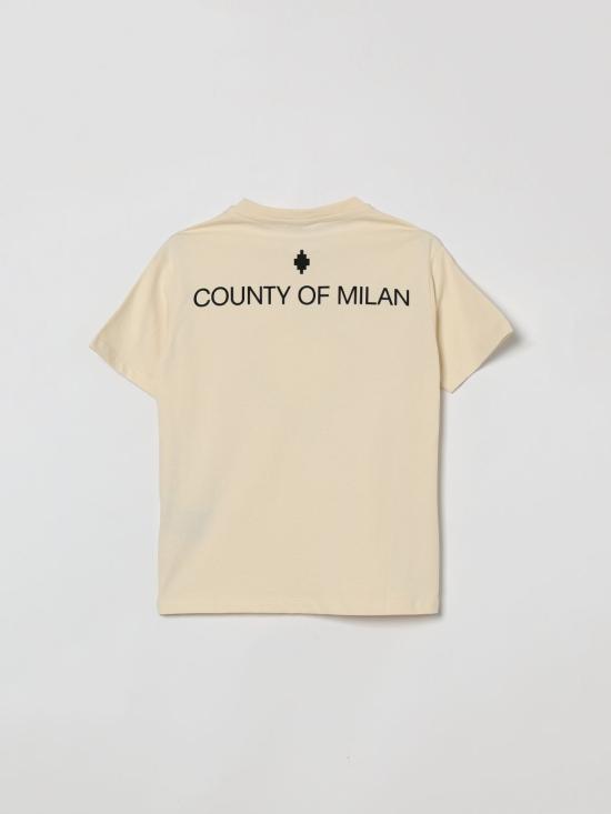 26SS [키즈] 컨트리 오브 밀란 티셔츠 S6CMJBTH048 412 Ivory - COUNTY OF MILAN
