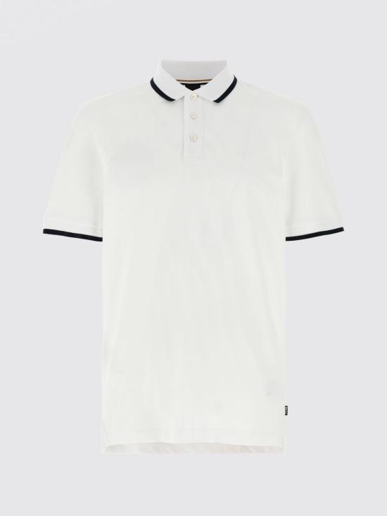 26SS 보스 폴로 티셔츠 50494697 101 White - BOSS