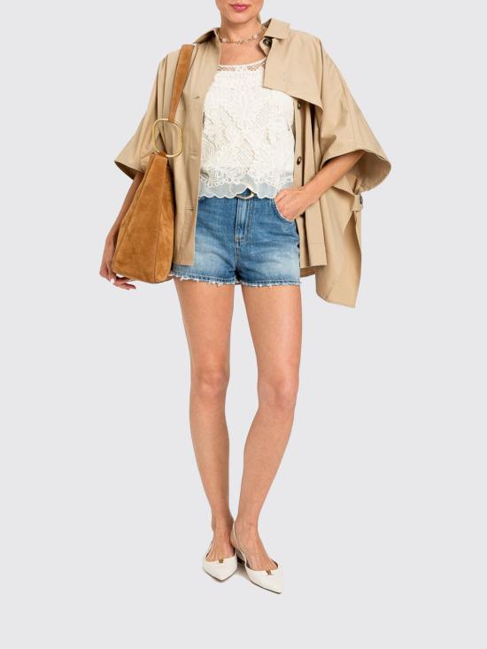 26SS 트윈셋 숏팬츠 261TP2711 03498 Denim - TWINSET