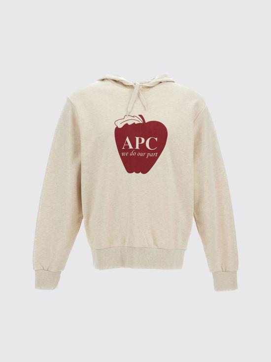 26SS 아페쎄 후드 티셔츠 COHGOH37027 PAA Beige - A.P.C.