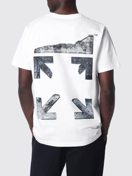 26SS 오프화이트 반팔 티셔츠 OMAA027S26JER001 1000 White - OFF WHITE