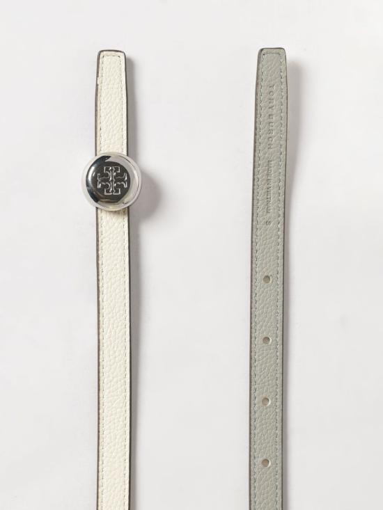 26SS 토리버치 레귤러 벨트 175052 100 Yellow Cream - TORY BURCH