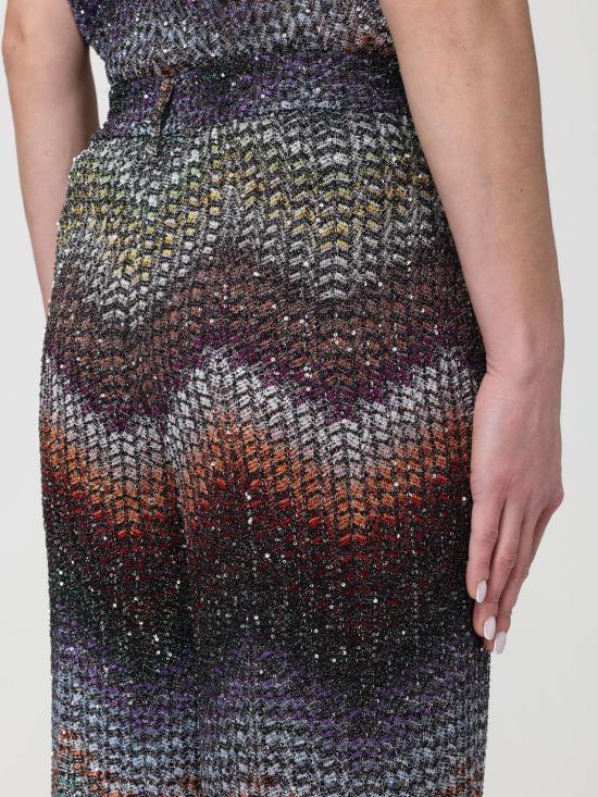 26SS 미소니 팔라초 팬츠 DS26SI07BC005Y S72P0 Multicolor - MISSONI
