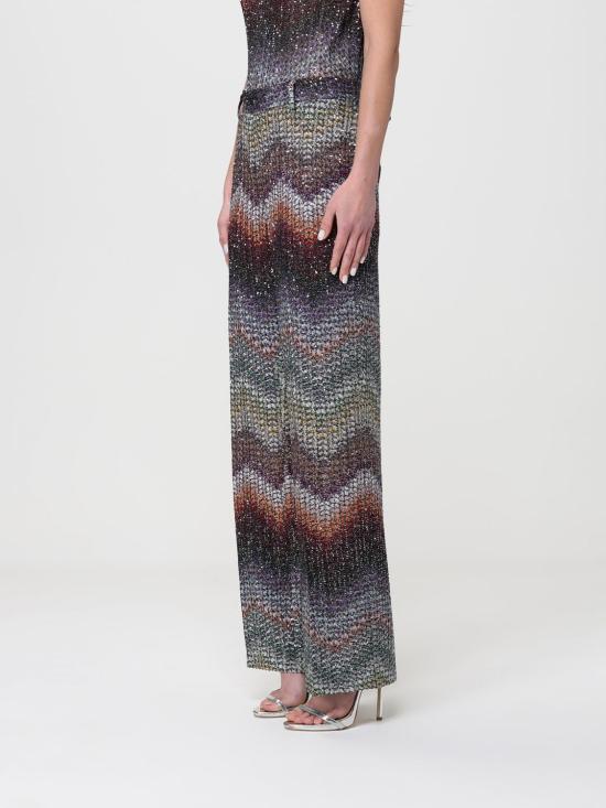26SS 미소니 팔라초 팬츠 DS26SI07BC005Y S72P0 Multicolor - MISSONI