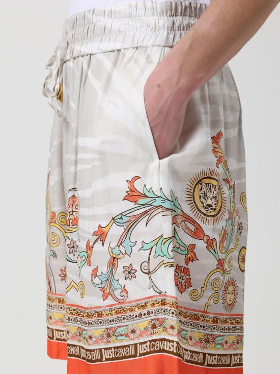 26SS 저스트까발리 숏팬츠 80PAD1P8NS840 MC3 Beige - JUST CAVALLI