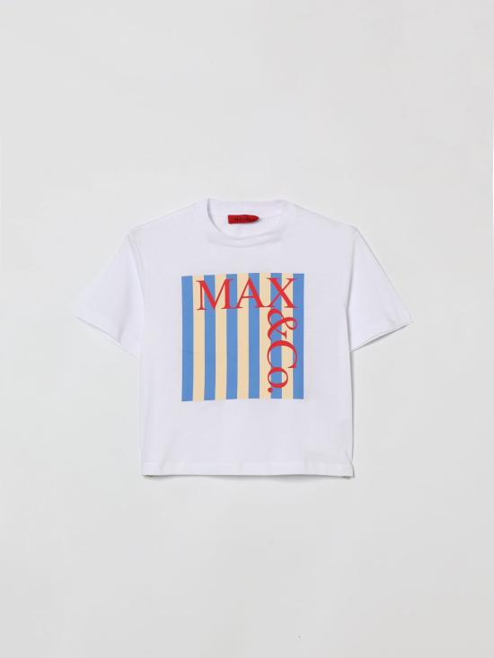 26SS [키즈] 막스앤코 티셔츠 MX0287MX057 MX100 White