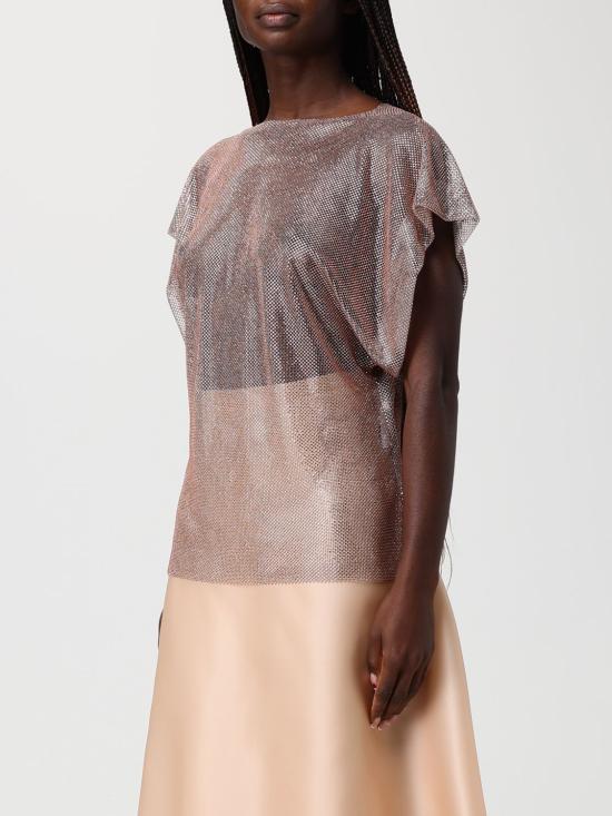 26SS 알베르타 페레티 블라우스 12011647 1170 Blush Pink - ALBERTA FERRETTI