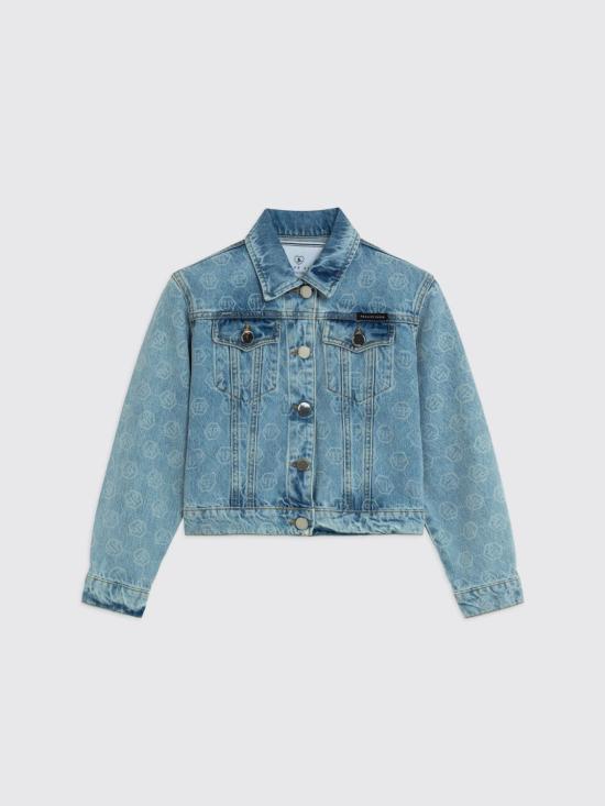 26SS [키즈] 필립 플레인 캐주얼 자켓 S6PHJGJK204 126 Denim