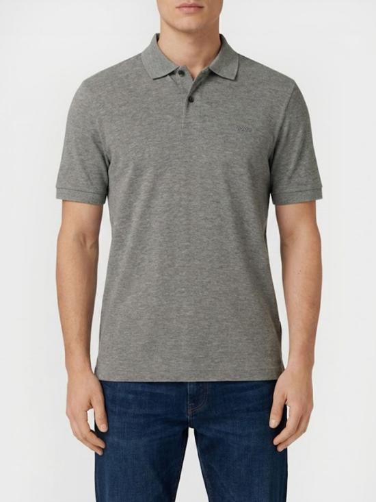 26SS 보스 폴로 티셔츠 50553564 041 Grey