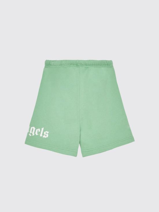26SS [키즈] 팜앤젤스 쇼츠/버뮤다 PBCI006S26FLE001 080 Green - PALM ANGELS
