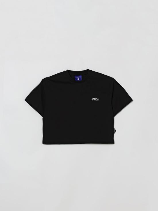 26SS [키즈] 컨트리 오브 밀란 티셔츠 S6CMJGTH066 110 Black