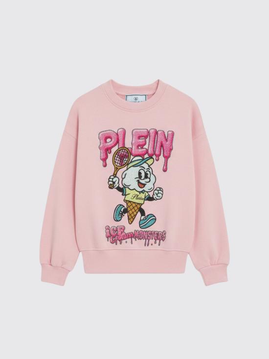 26SS [키즈] 필립 플레인 풀오버 S6PHJGSW209 042 Pink