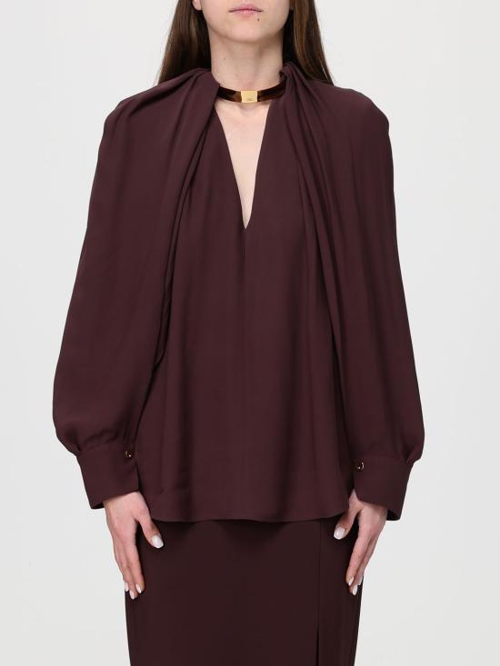 26SS 엘리자베타프랜치 블라우스 CA12961E2 644 Brown