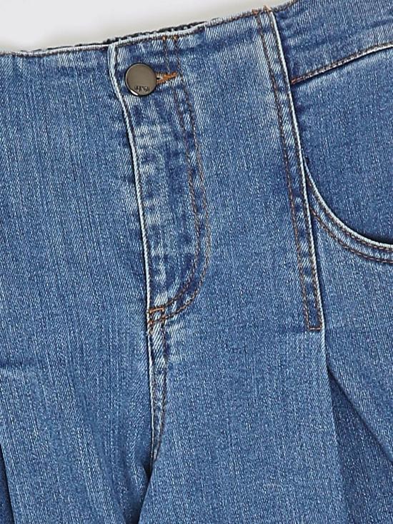 26SS [키즈] 펜디 쇼츠/버뮤다 JFF389AVVU F0QG0 Blue - FENDI