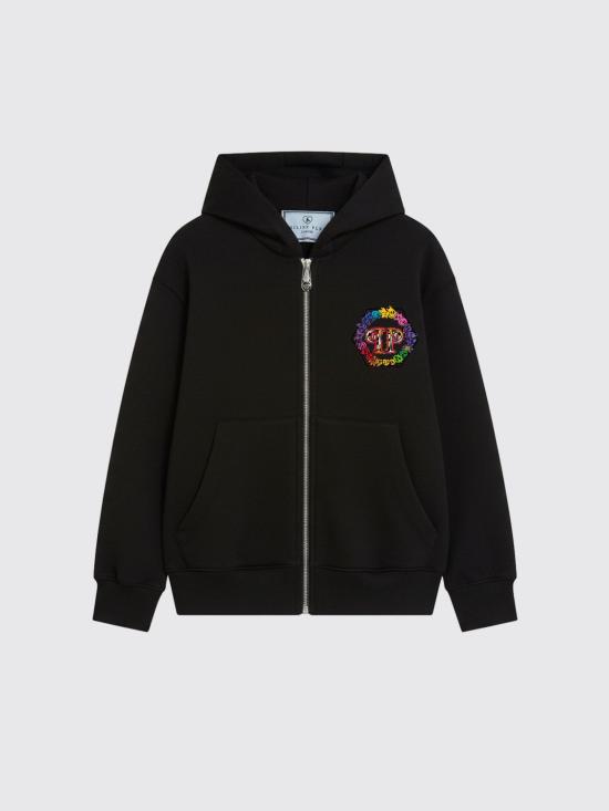 26SS [키즈] 필립 플레인 풀오버 S6PHJBZH038 110 Black