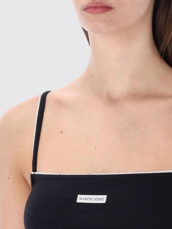 26SS 마린세르 트레이닝 티셔츠 WTO476ACJER0011 BK99 Black - MARINE SERRE