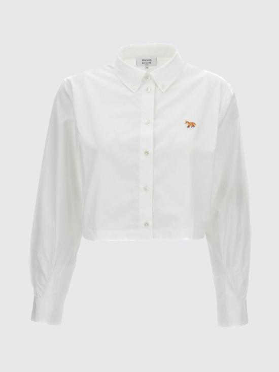 26SS 메종키츠네 셔츠 QW00402WC0026 P100 White - MAISON KITSUNE
