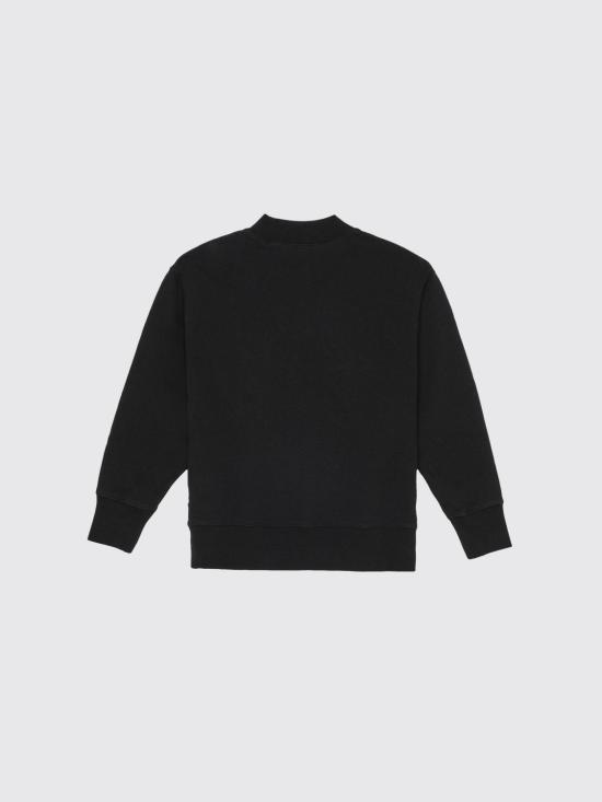 26SS [키즈] 팜앤젤스 풀오버 PBBA012S26FLE002 110 Black - PALM ANGELS