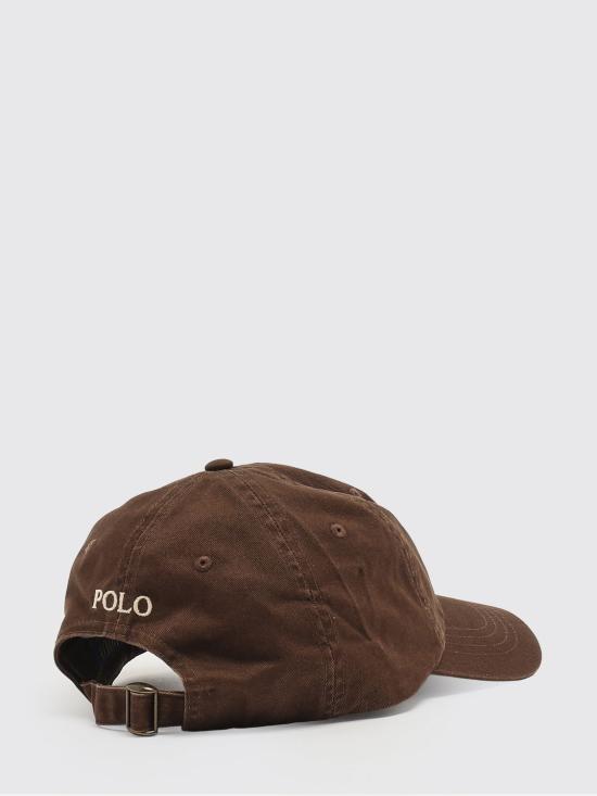 26SS 폴로 랄프로렌 클래식 로고 자수 스포츠 볼캡 710667709 058 Brown - POLO RALPH LAUREN