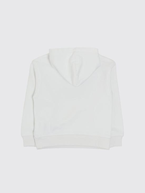 26SS [키즈] 모스키노 풀오버 HQF07KLCA89 10101 White - MOSCHINO