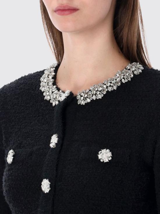 26SS 셀프 포트레이트 스웨터 RS26220CB Black - SELF PORTRAIT